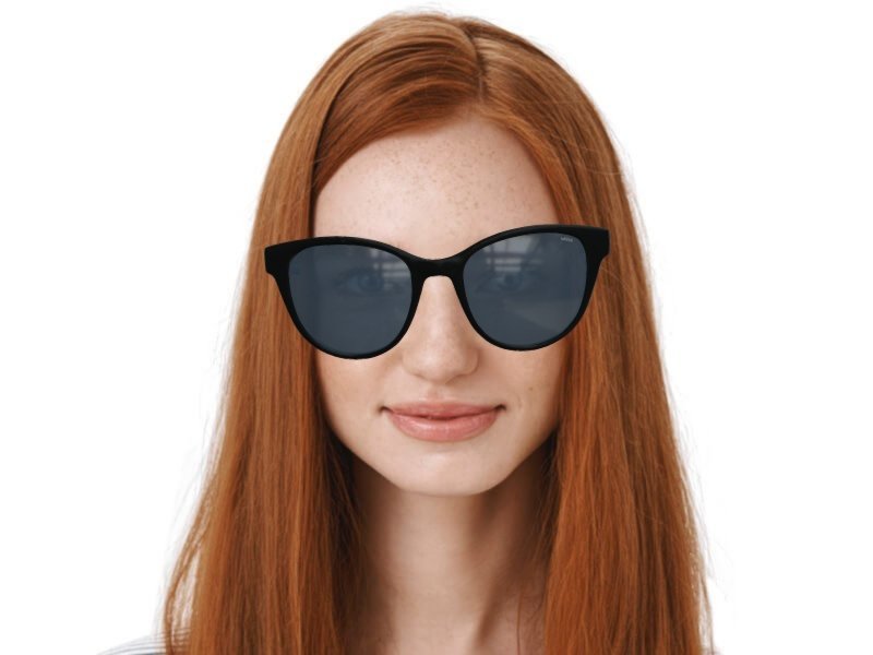 Buy Levi's Non-Polarized Cat Eye Female's Sunglasses-(LV 1014/S 807 54IR